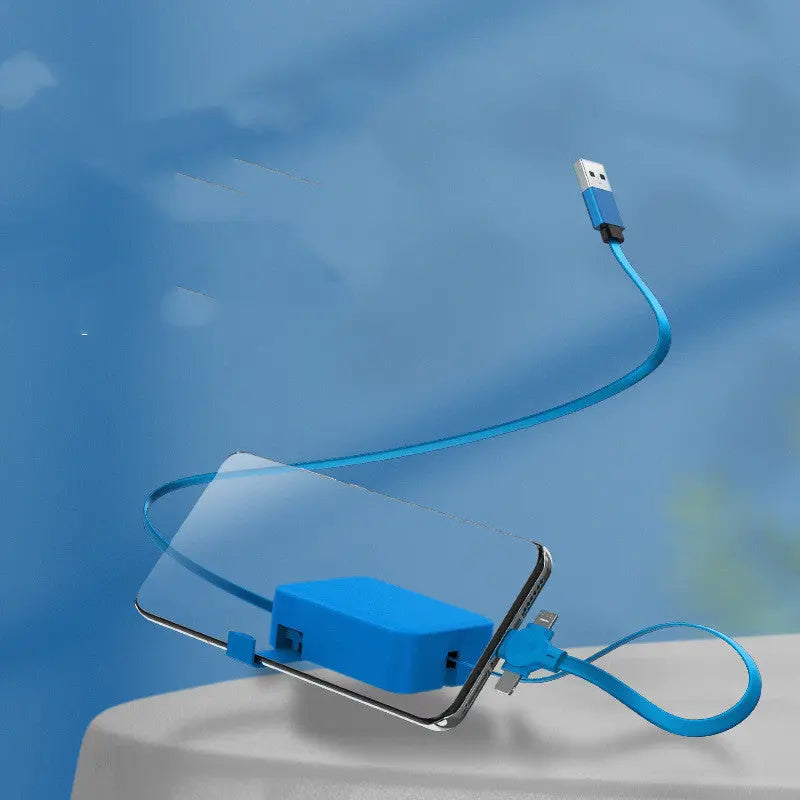 Câble USB Rétractable 4-en-1 - Gadgets